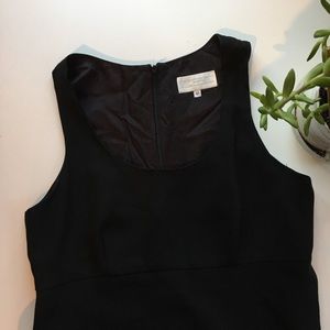 Black jumper mid-length